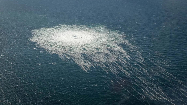 Gasleck in Nord Stream