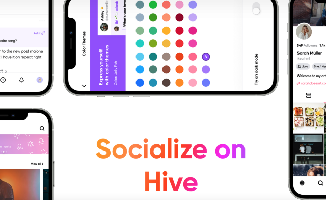 Werbung für Hive