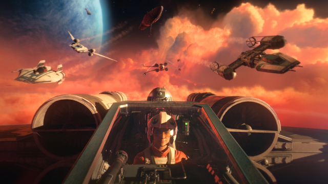 Raumschiff aus Star Wars Squadrons