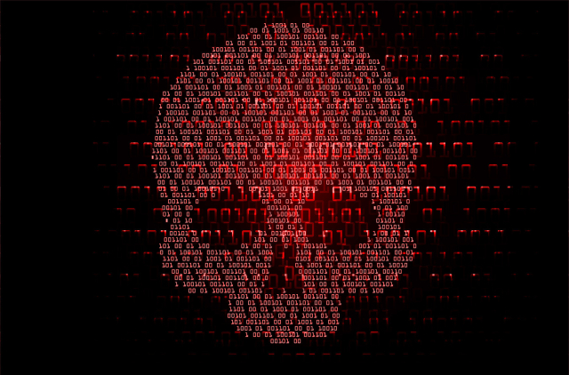 Digitaler Totenkopf