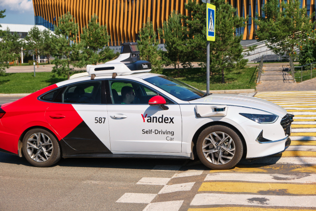 Autonomes Auto von Yandex