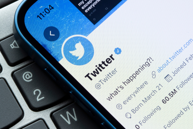 Twitter auf einem iPhone
