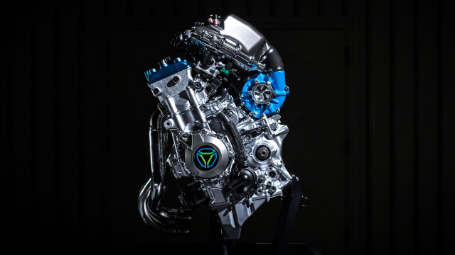 Motor eines Motorrads