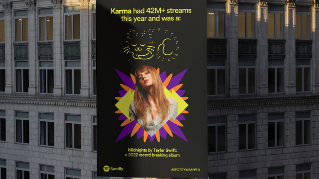 Werbeplakat für Taylor Swift