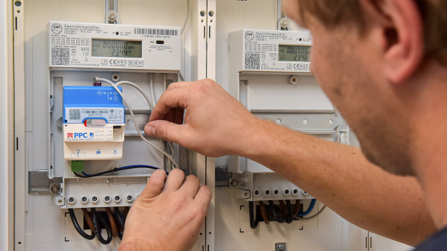 Anschluss eines Smart Meters