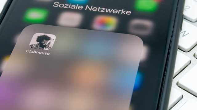 TikTok-App auf einem Smartphone