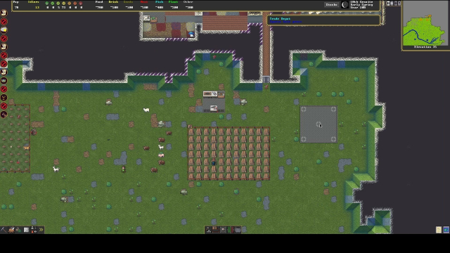 Screenshot aus Darf Fortress