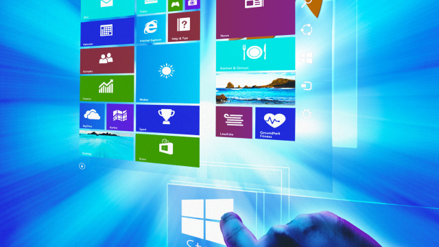 Der Startbildschirm von Windows 8.1