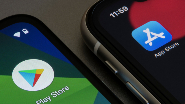 App-Stores auf Handys