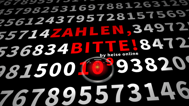 Logo von Zahlen, bitte! mit der 10 hoch 9