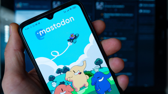 Mastodon auf einem Smartphone