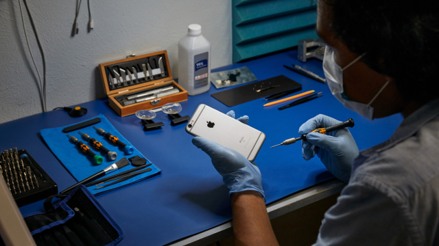 Reparatur eines iPhones