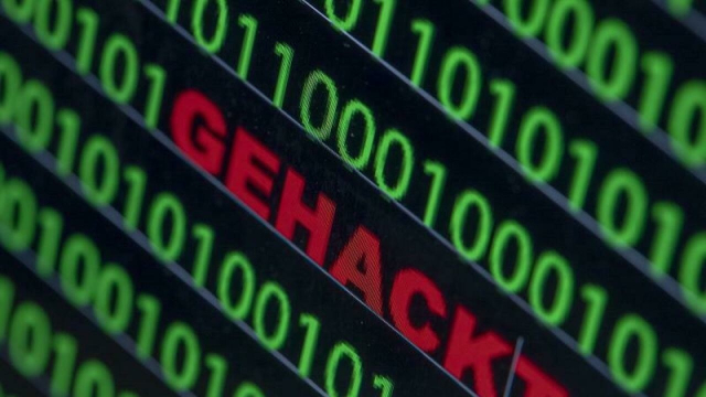 Schriftzug "Gehackt"