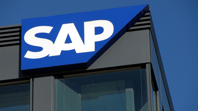 SAP-Logo an Gebäude