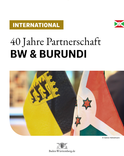 International: 40 Jahre Partnerschaft BW & Burundi