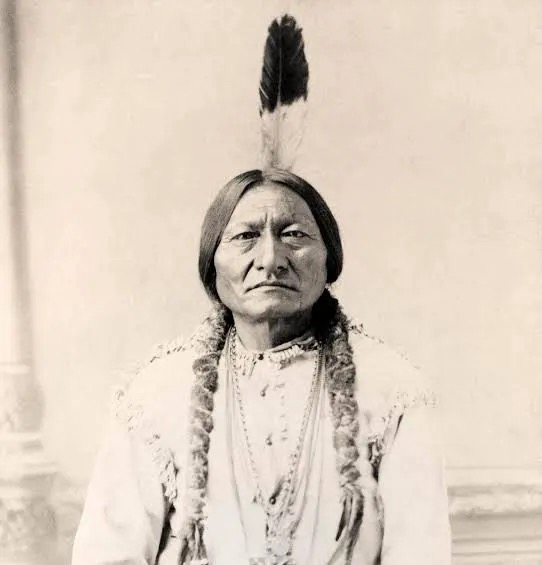 Photo of Indian chief Sitting Bull